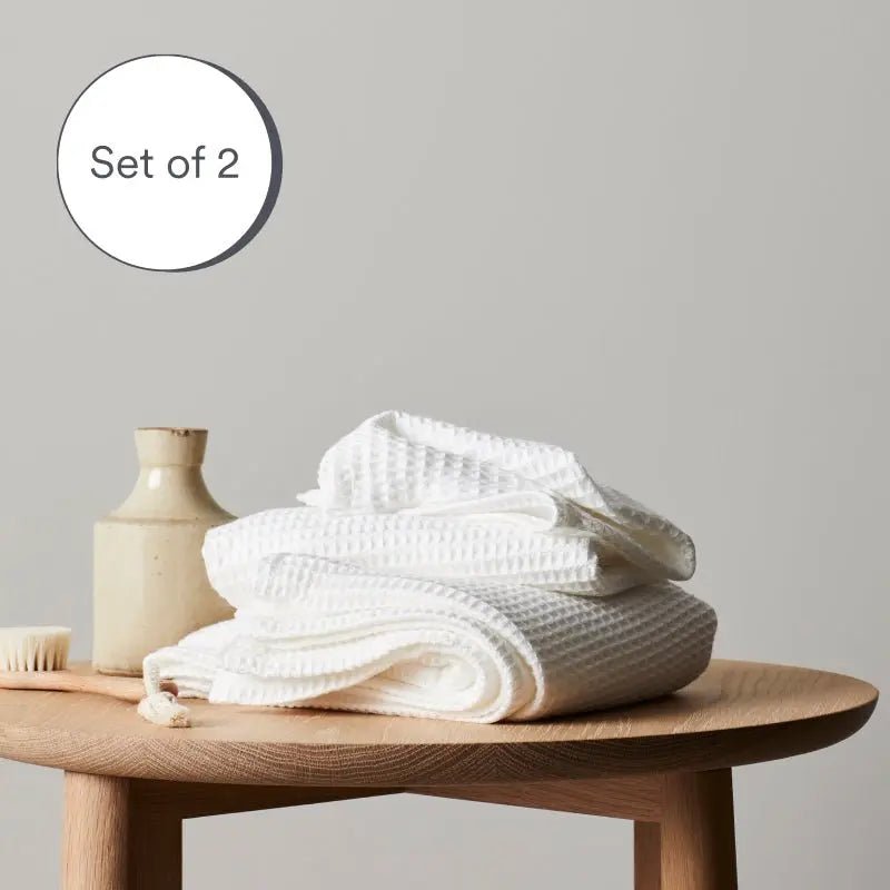 Bamboo Waffle Towels - Quahog Bay Bedding