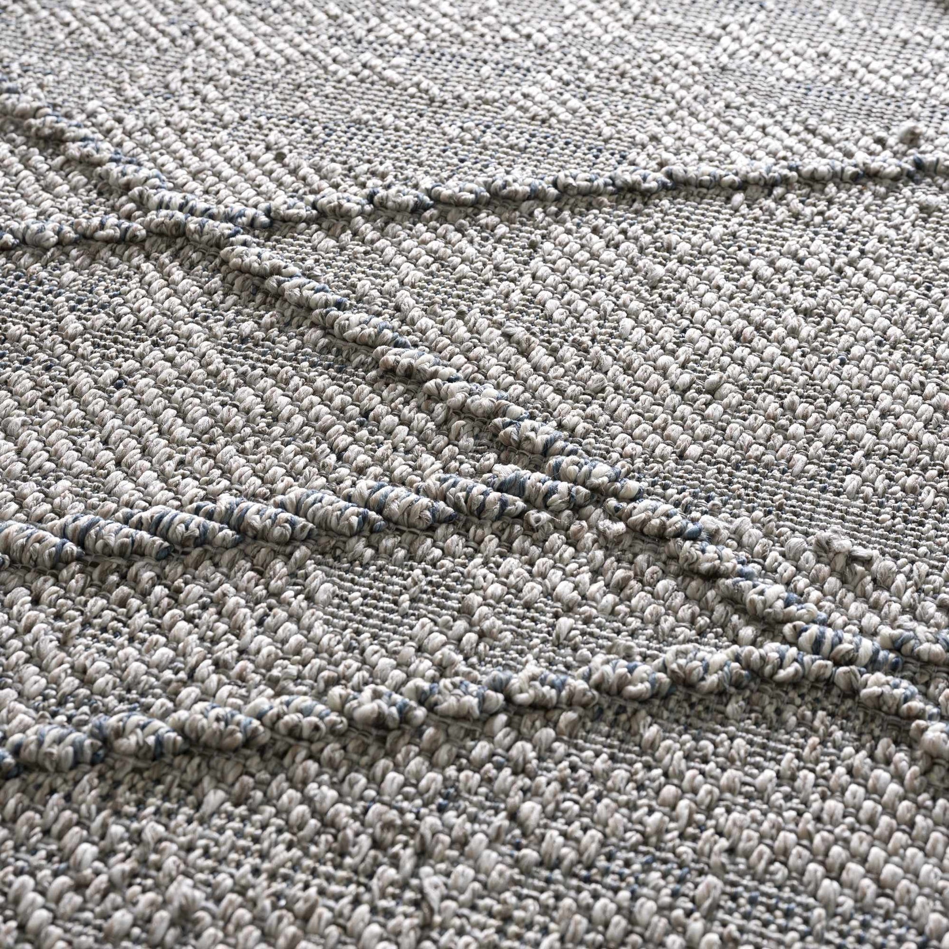 Baqer Taupe & Gray Textured Performance Rug - Clearance - Quahog Bay Bedding