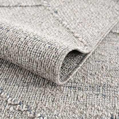 Baqer Taupe & Gray Textured Performance Rug - Clearance - Quahog Bay Bedding