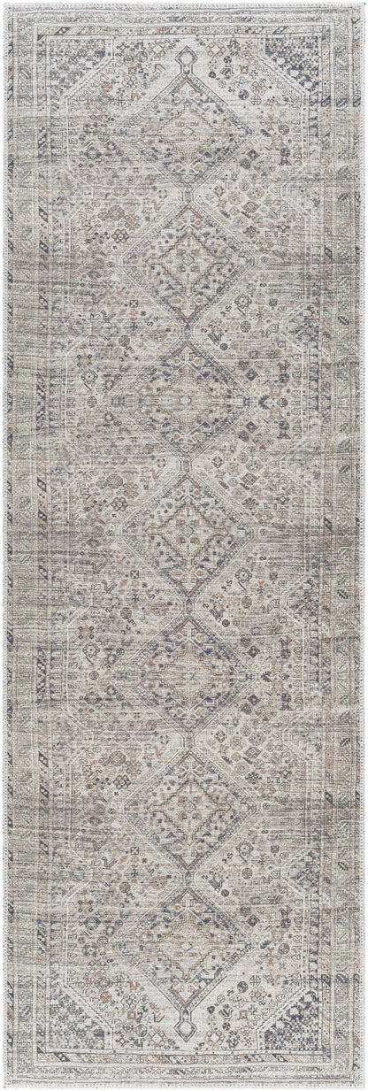 Barny Beige Flat Pile Washable Rug - Quahog Bay Bedding