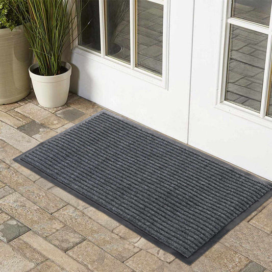 Basic Outdoor Mat, Gray - Quahog Bay Bedding