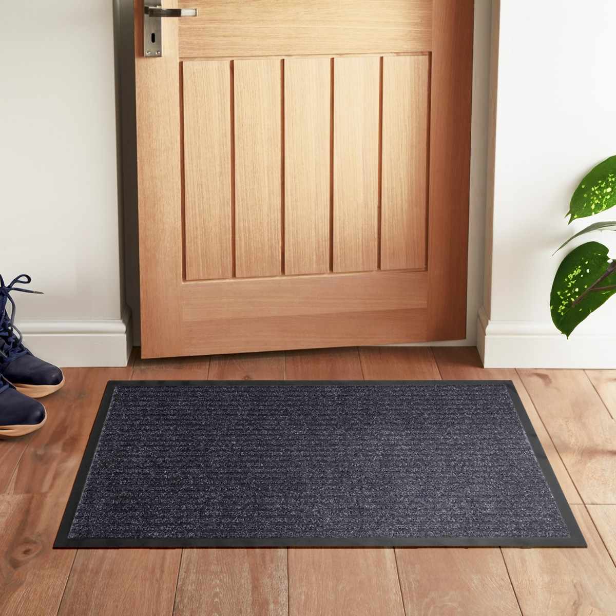 Basic Outdoor Mat, Gray - Quahog Bay Bedding