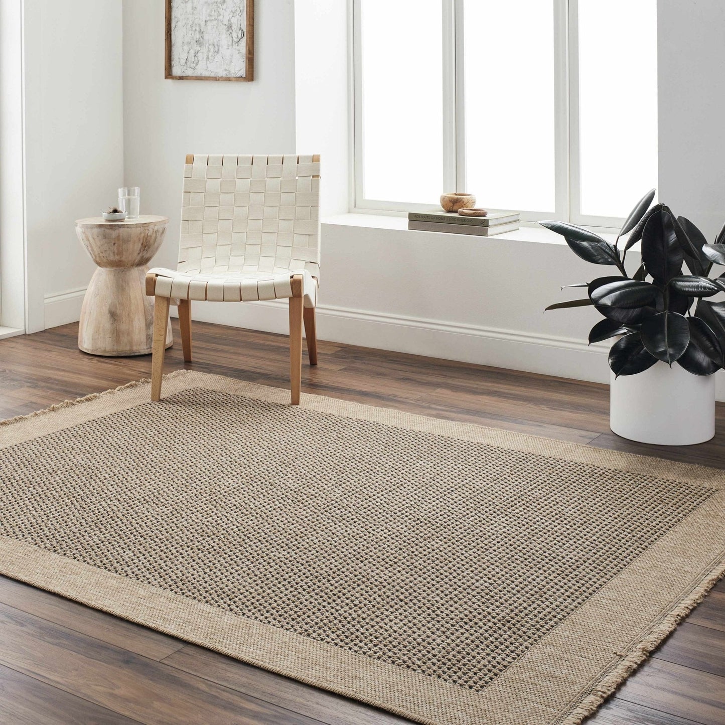 Bast Indoor & Outdoor Rug - Quahog Bay Bedding