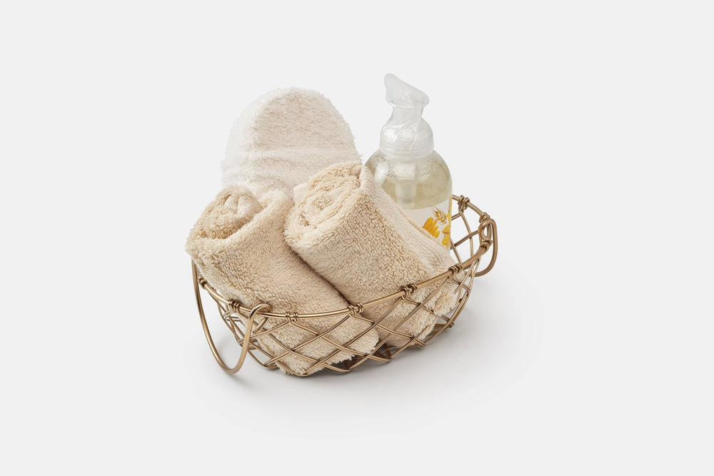 Bathroom Washcloths - American Made With USA Grown Cotton - Quahog Bay Bedding