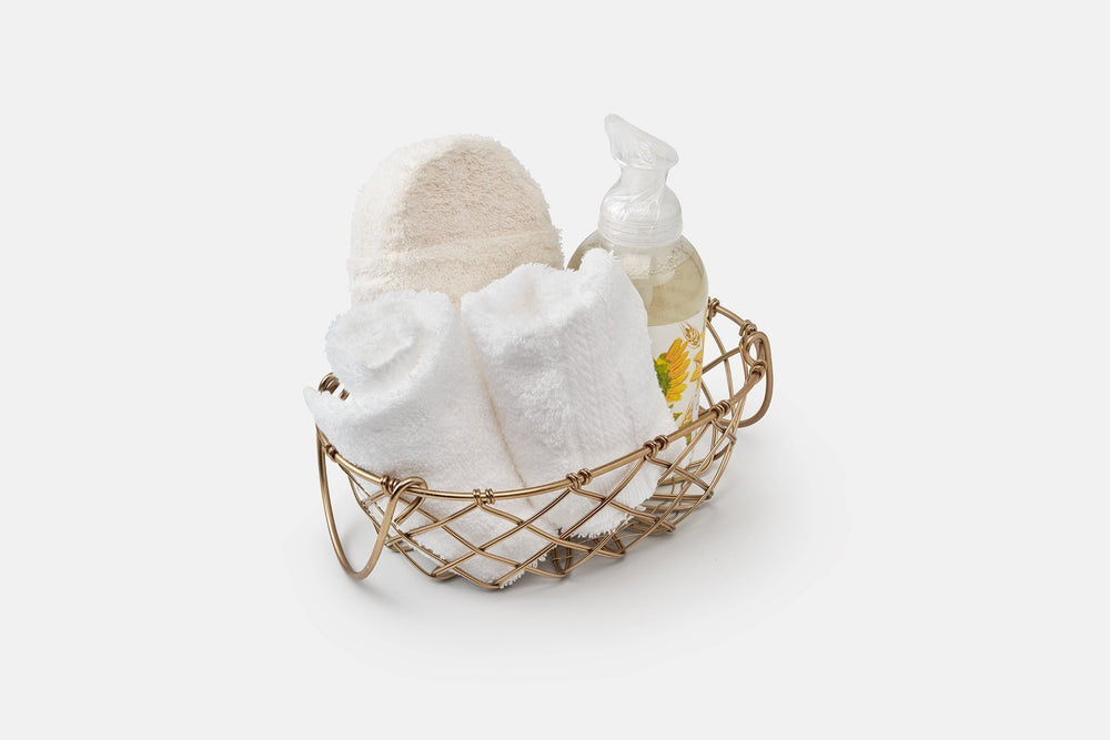 Bathroom Washcloths - American Made With USA Grown Cotton - Quahog Bay Bedding