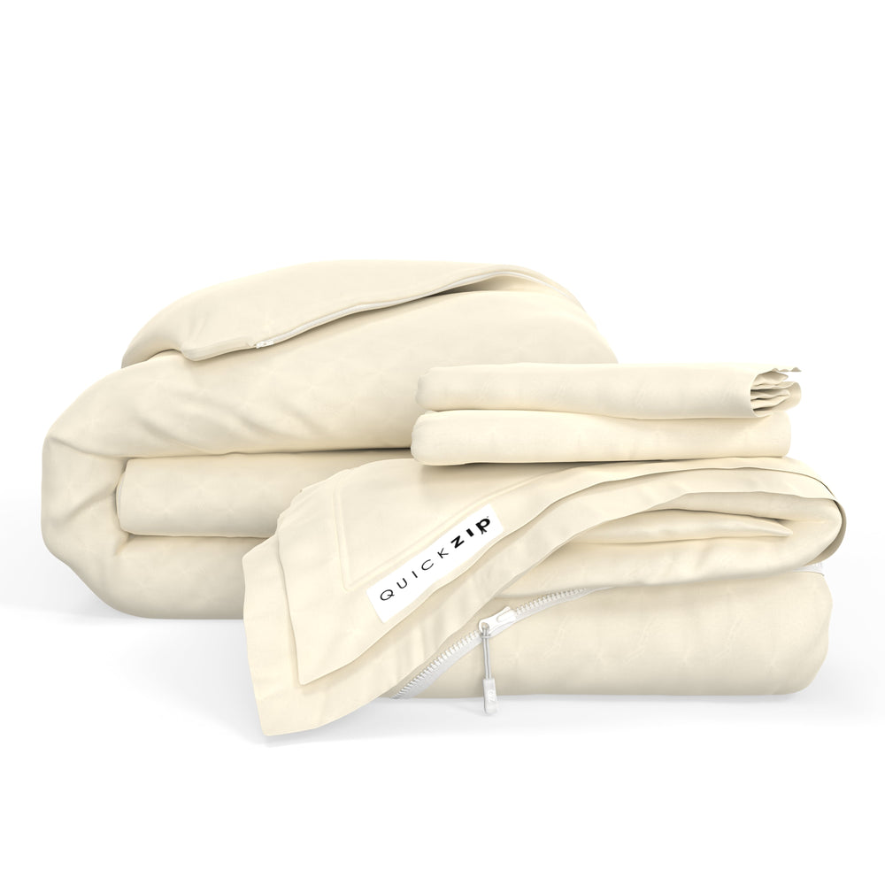 QuickZip Duvet Bundle - Percale