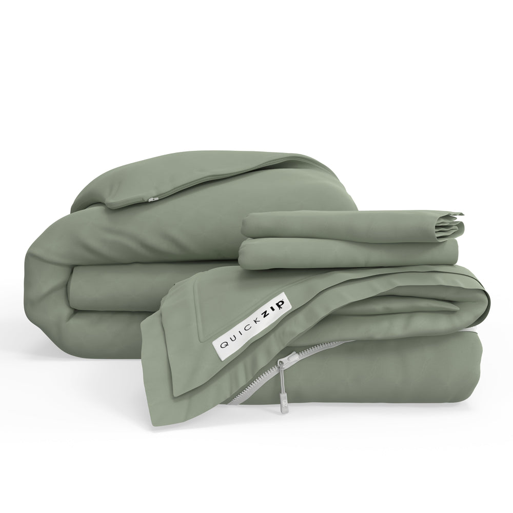 QuickZip Duvet Bundle - Percale
