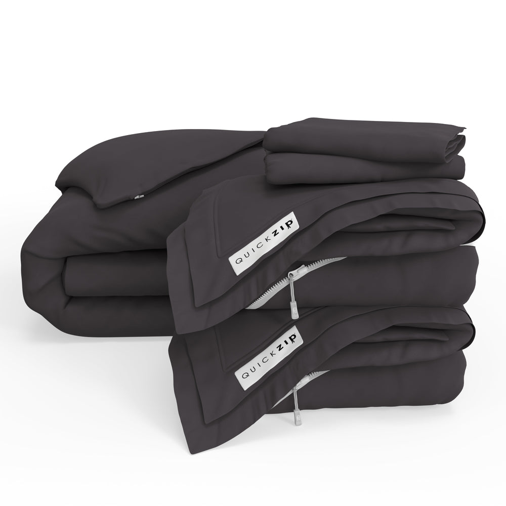 QuickZip Duvet Bundle - Percale