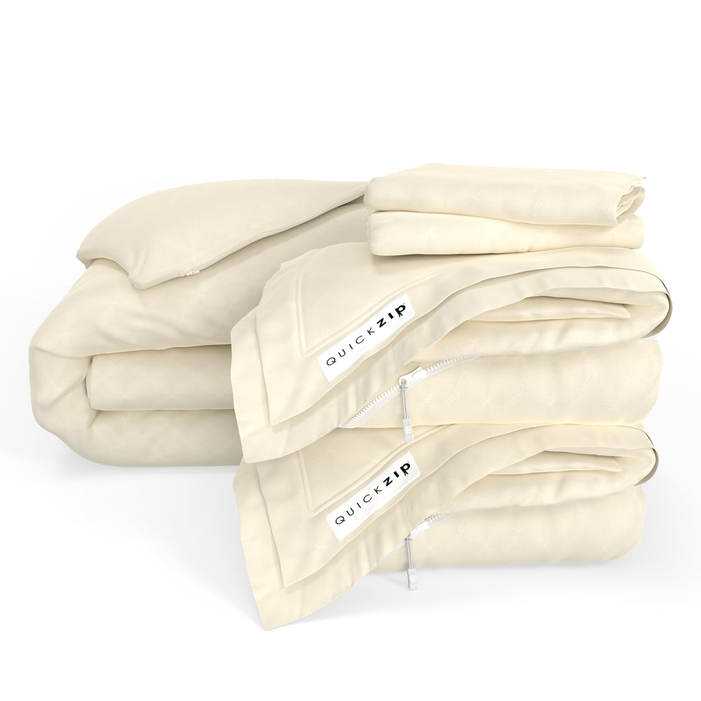 QuickZip Duvet Bundle - Percale