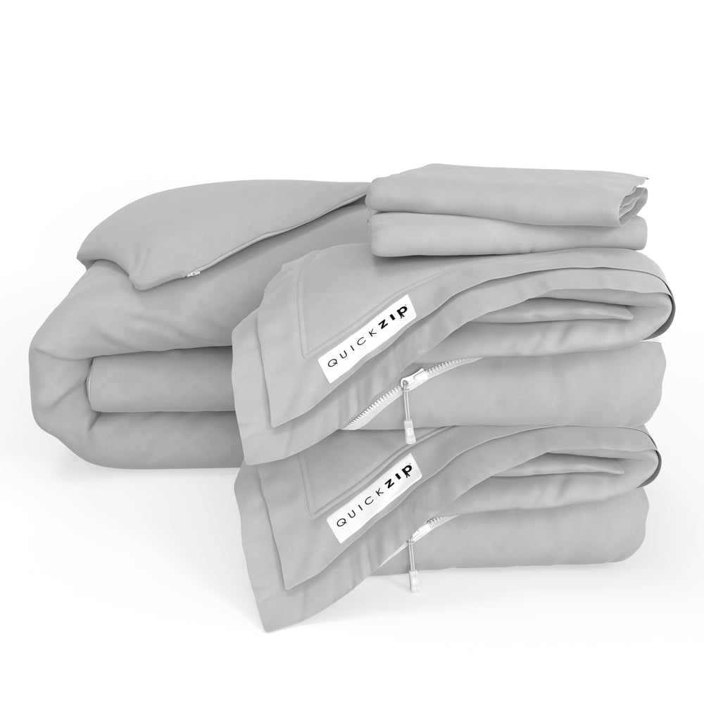QuickZip Duvet Bundle - Percale