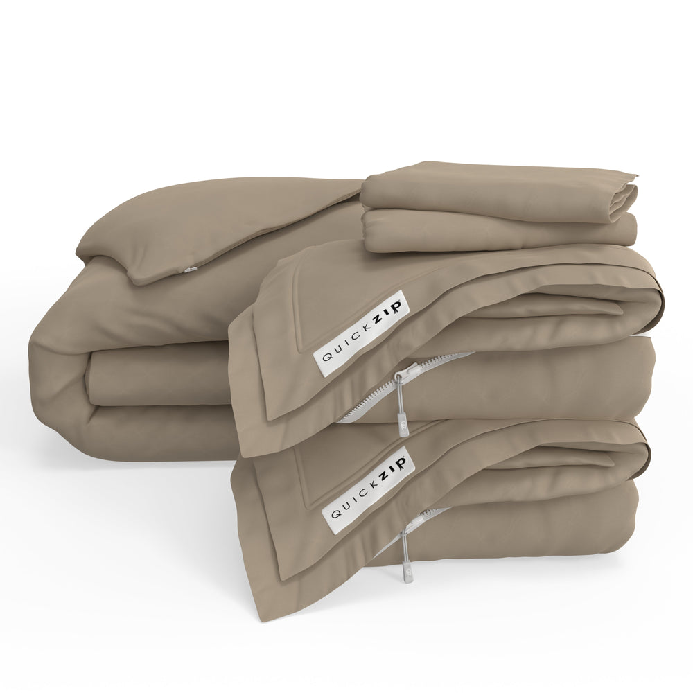 QuickZip Duvet Bundle - Sateen