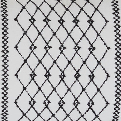 Bea Embroidered Cotton Oblong Pillow with Tassels - Quahog Bay Bedding