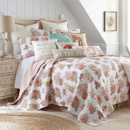 Beacon Beach and Back Pillow - Quahog Bay Bedding