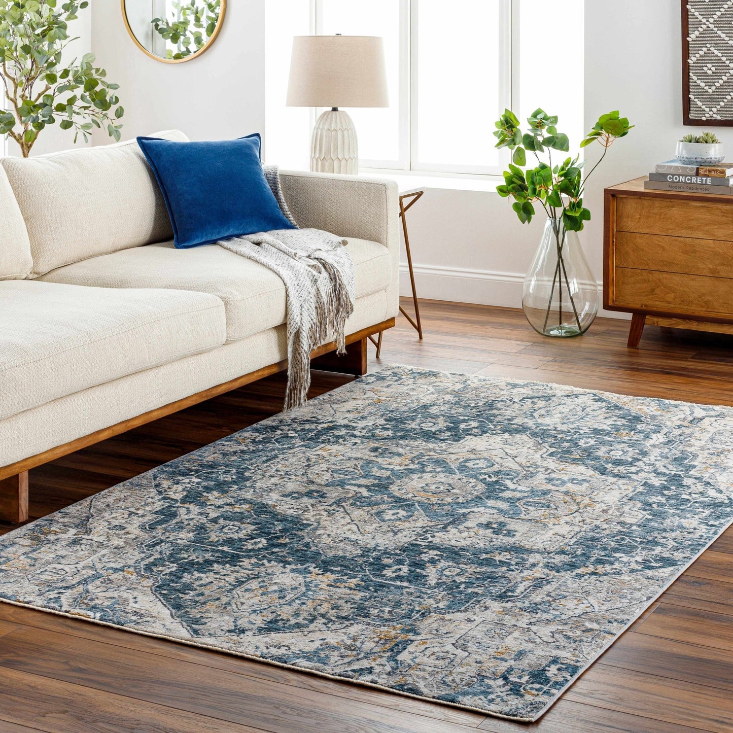 Beaudesert Luxe Fringe Rug - Quahog Bay Bedding