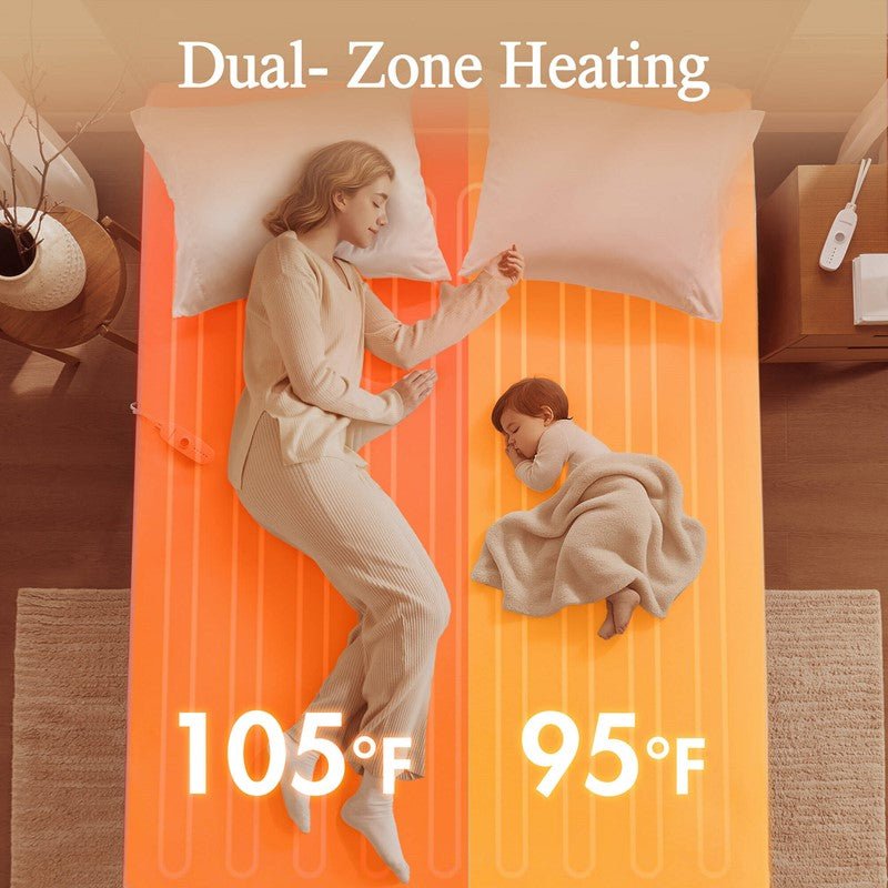 Beautyrest Nonwoven Heated Mattress Pad | Twin through Cal King Sizes - Quahog Bay Bedding