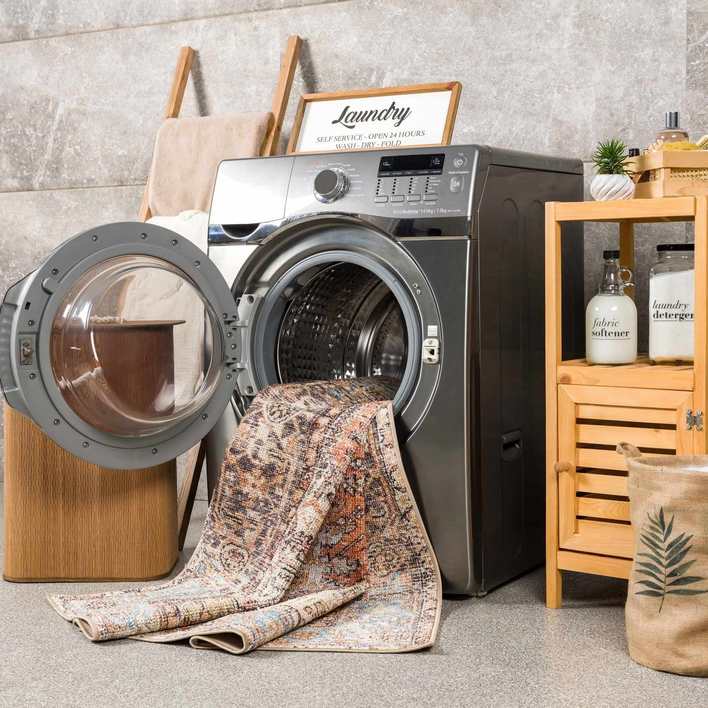 Beck Non - Slip Washable Rug - Promo - Quahog Bay Bedding