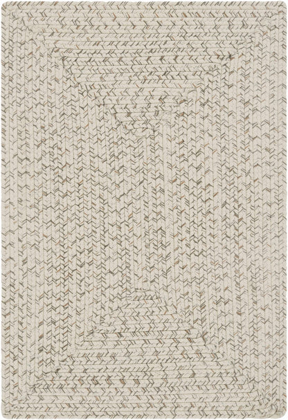 Beige Braided Faux Jute Rug - Quahog Bay Bedding