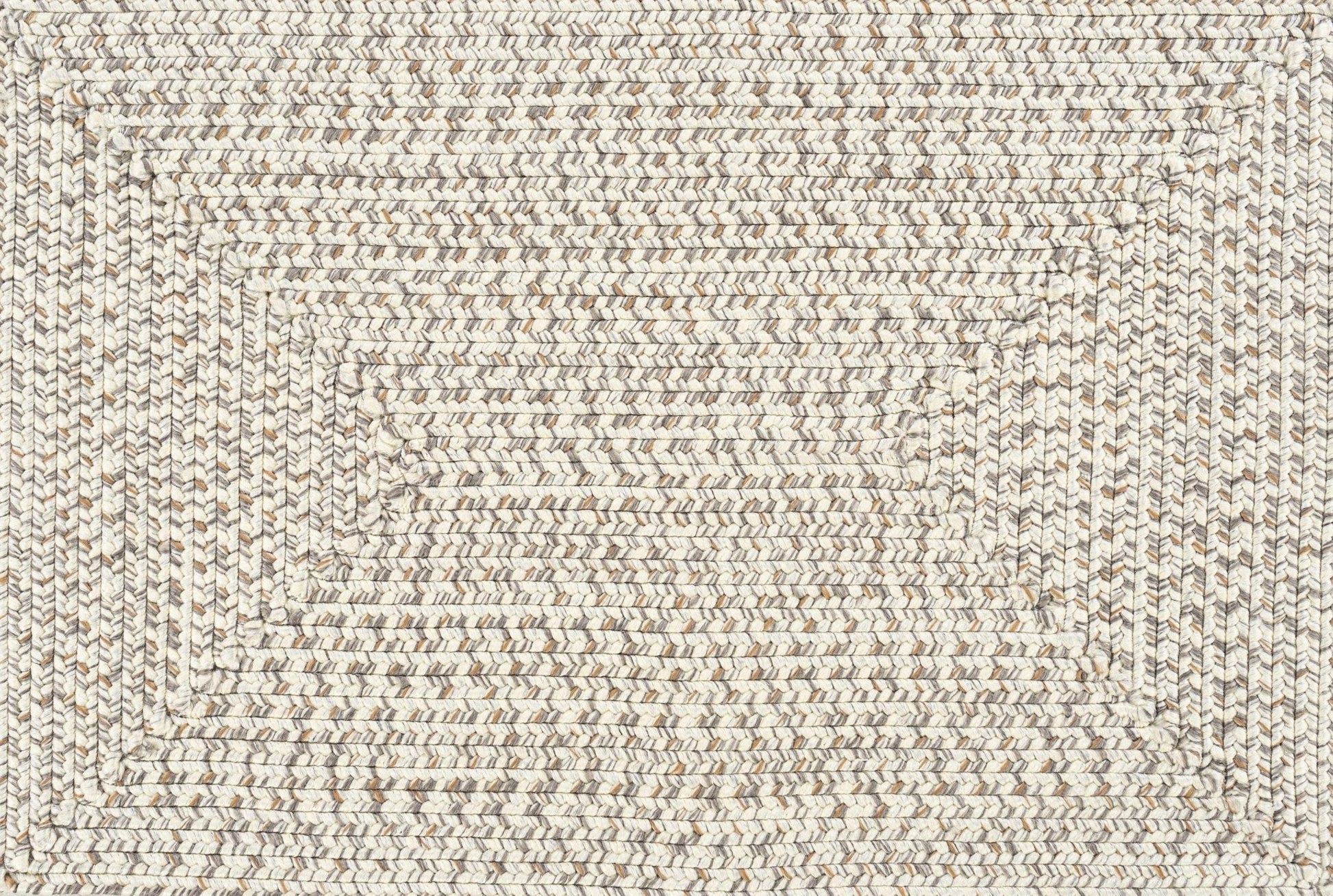 Beige Braided Faux Jute Rug - Quahog Bay Bedding