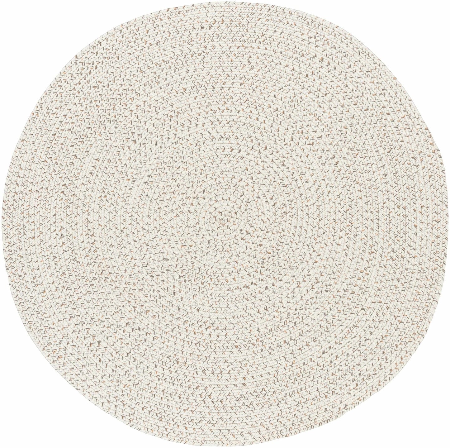 Beige Braided Faux Jute Rug - Quahog Bay Bedding