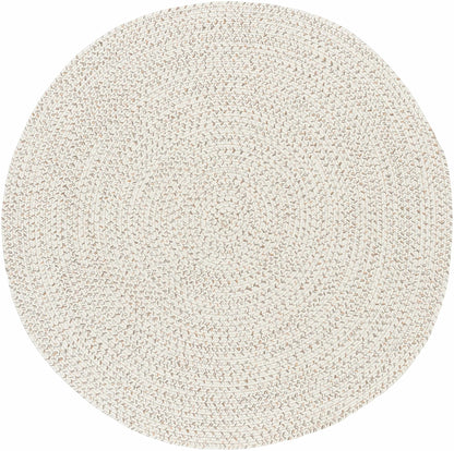 Beige Braided Faux Jute Rug - Quahog Bay Bedding