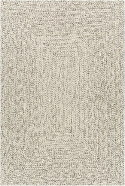 Beige Braided Faux Jute Rug - Quahog Bay Bedding