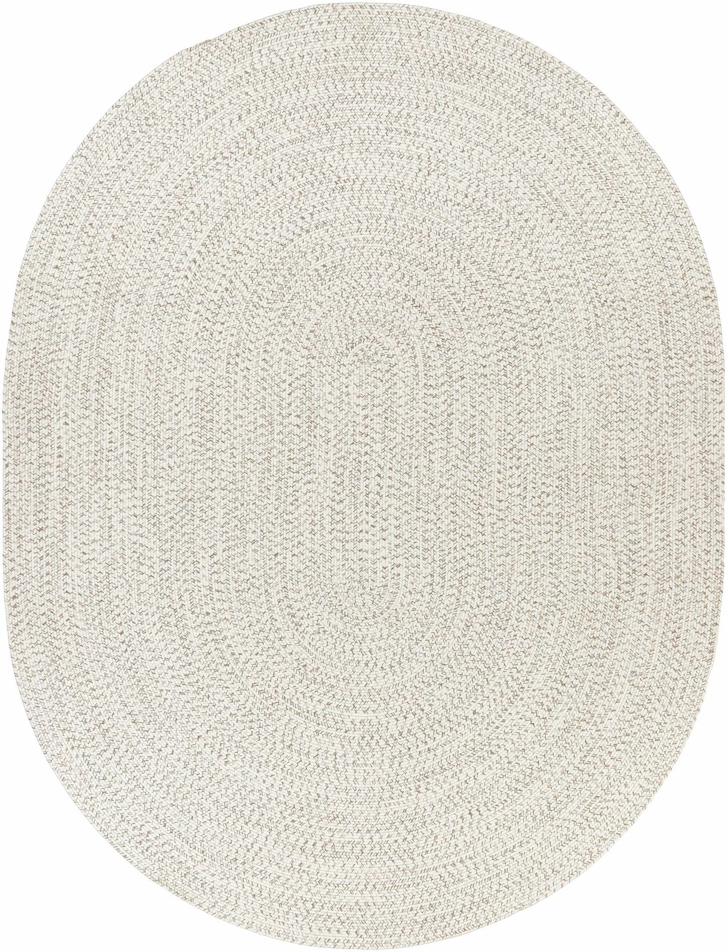 Beige Braided Faux Jute Rug - Quahog Bay Bedding