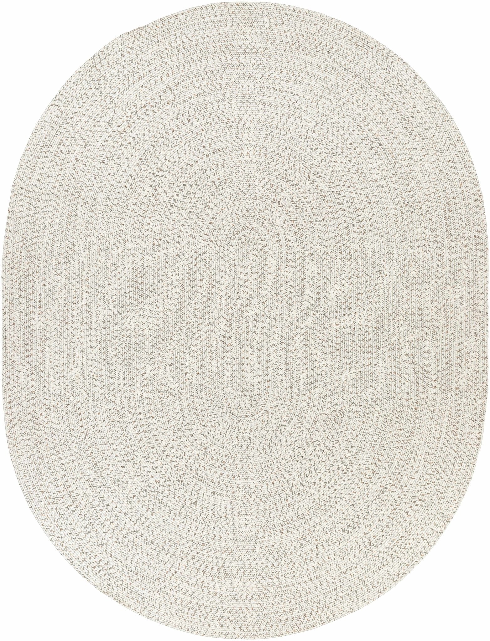 Beige Braided Faux Jute Rug - Quahog Bay Bedding