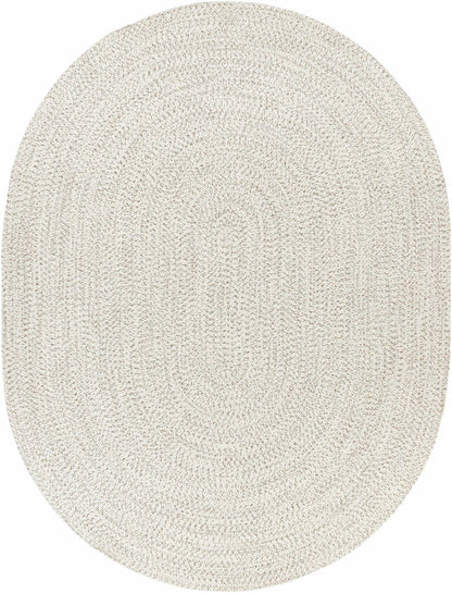 Beige Braided Faux Jute Rug - Quahog Bay Bedding