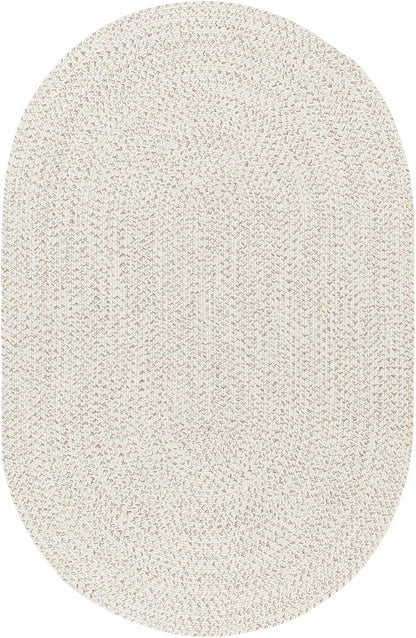 Beige Braided Faux Jute Rug - Quahog Bay Bedding