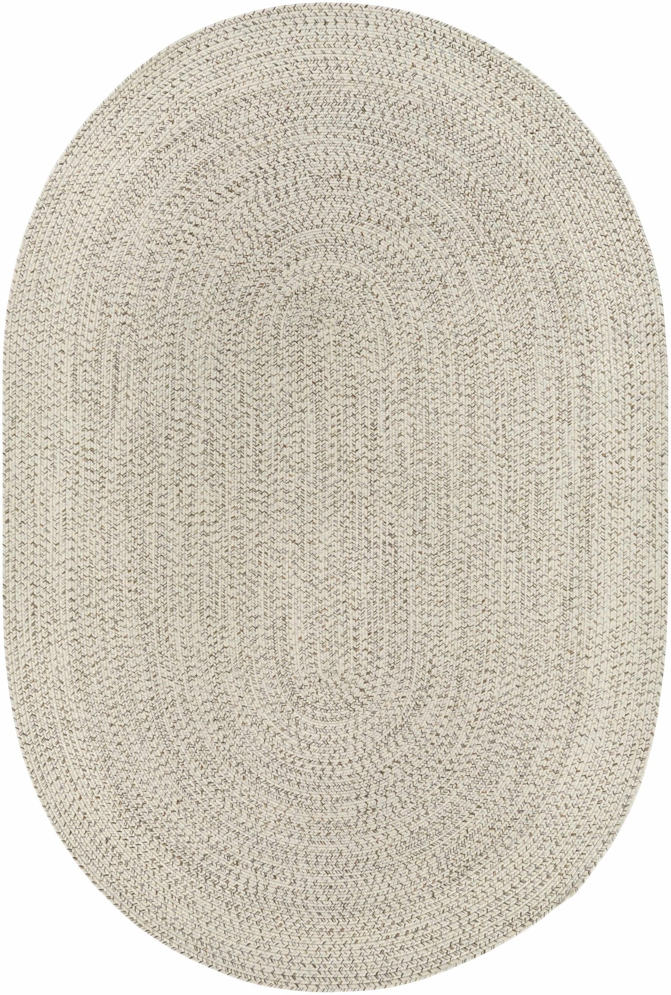 Beige Braided Faux Jute Rug - Quahog Bay Bedding