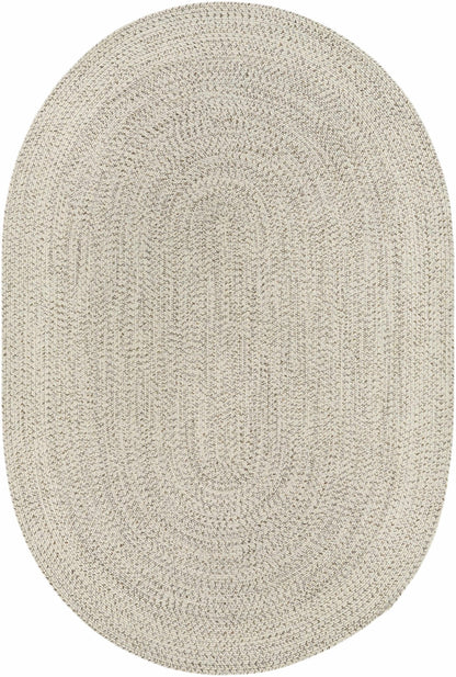 Beige Braided Faux Jute Rug - Quahog Bay Bedding
