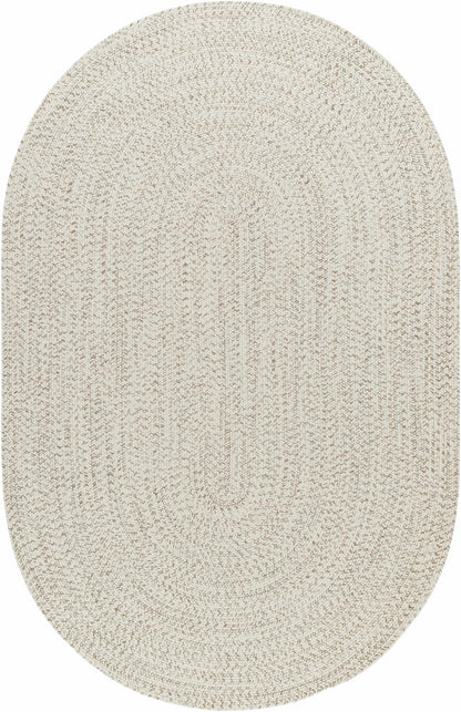 Beige Braided Faux Jute Rug - Quahog Bay Bedding