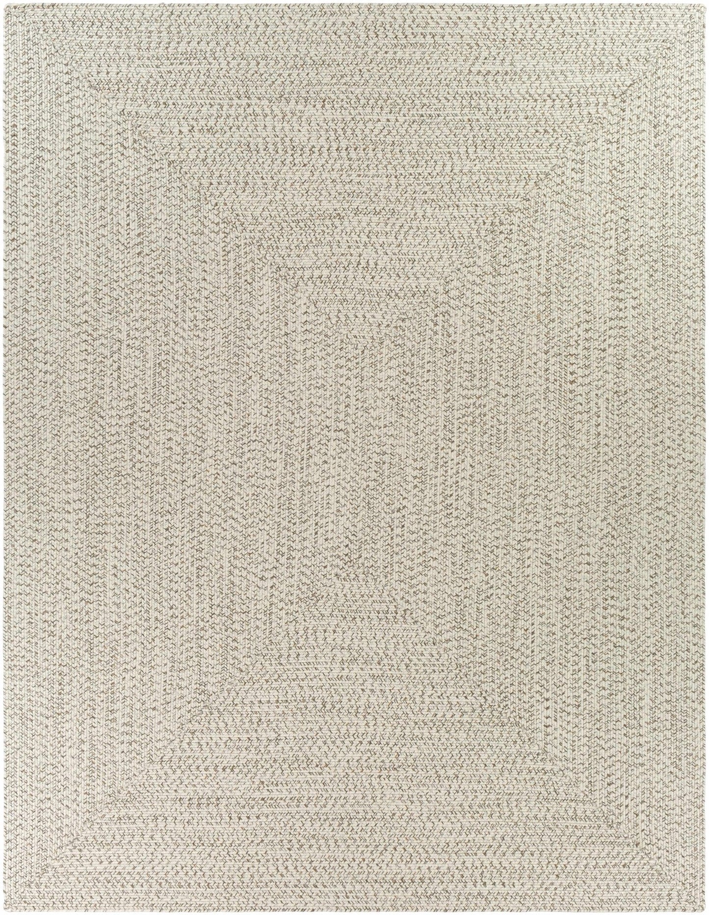 Beige Braided Faux Jute Rug - Quahog Bay Bedding