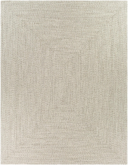 Beige Braided Faux Jute Rug - Quahog Bay Bedding