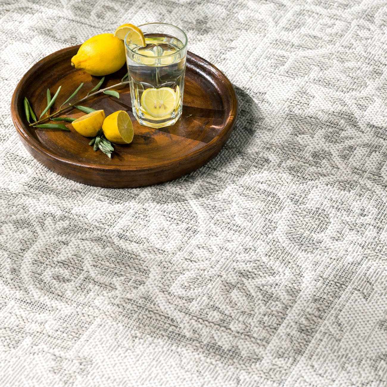 Beige Kilmacolm Outdoor Rug - Quahog Bay Bedding