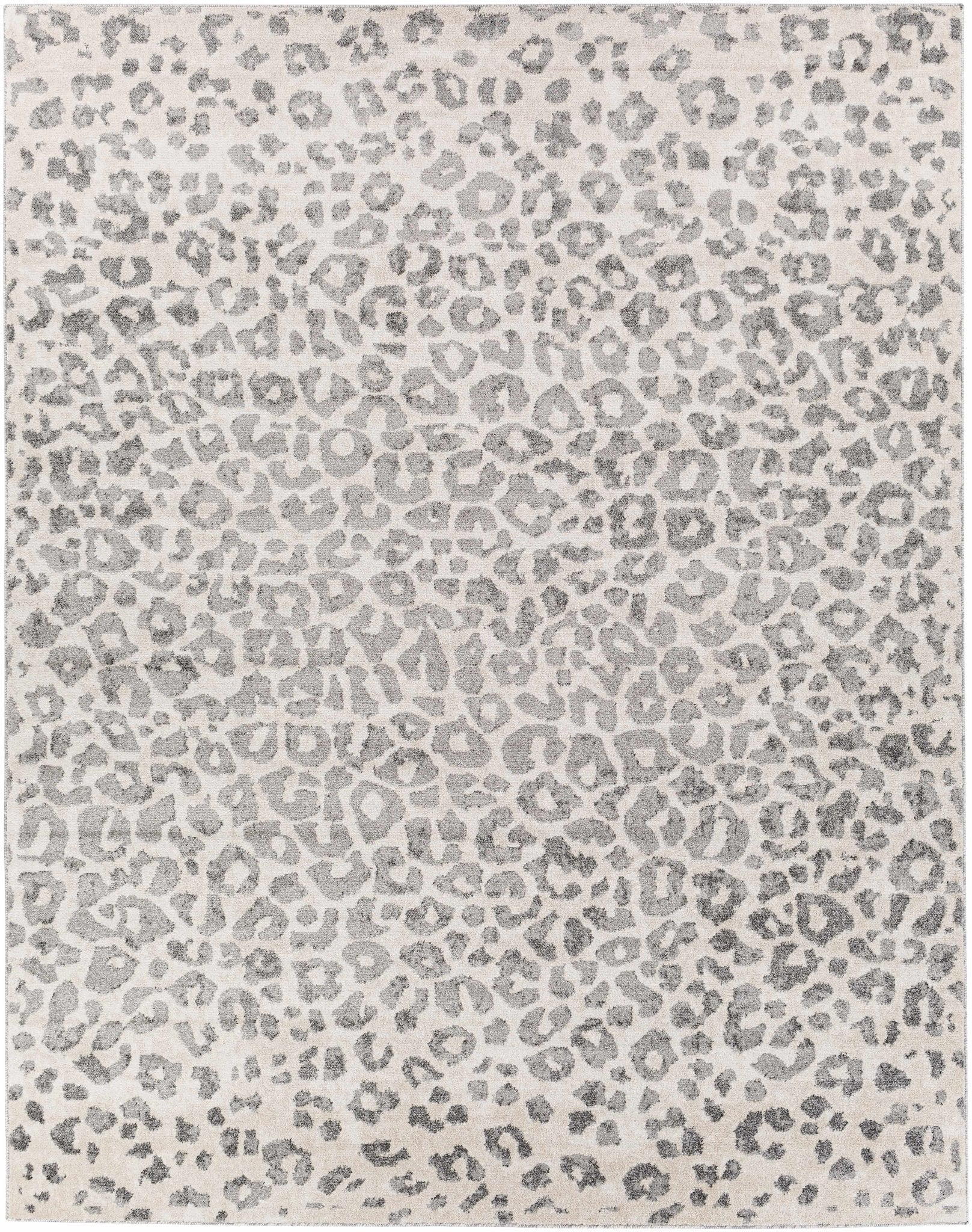 Beige Liversedge Leopard Print Area Rug - Quahog Bay Bedding