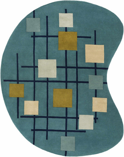 Bellvue Modern Wool Rug - Quahog Bay Bedding