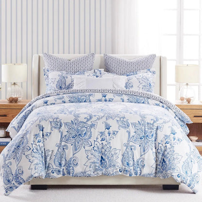 Bennett Coastal Blue Comforter Set - Quahog Bay Bedding