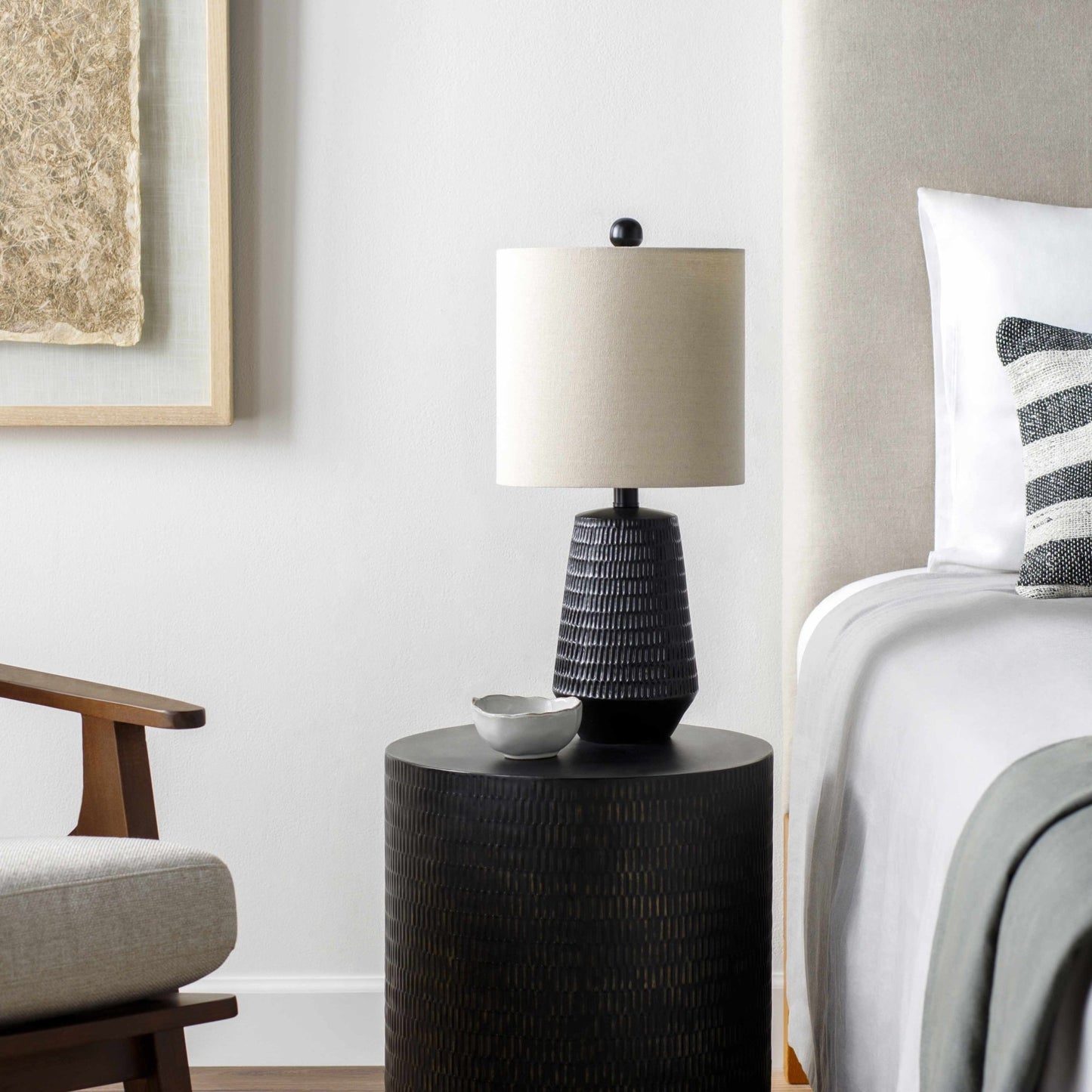 Berehomet Black Table Lamp - Quahog Bay Bedding