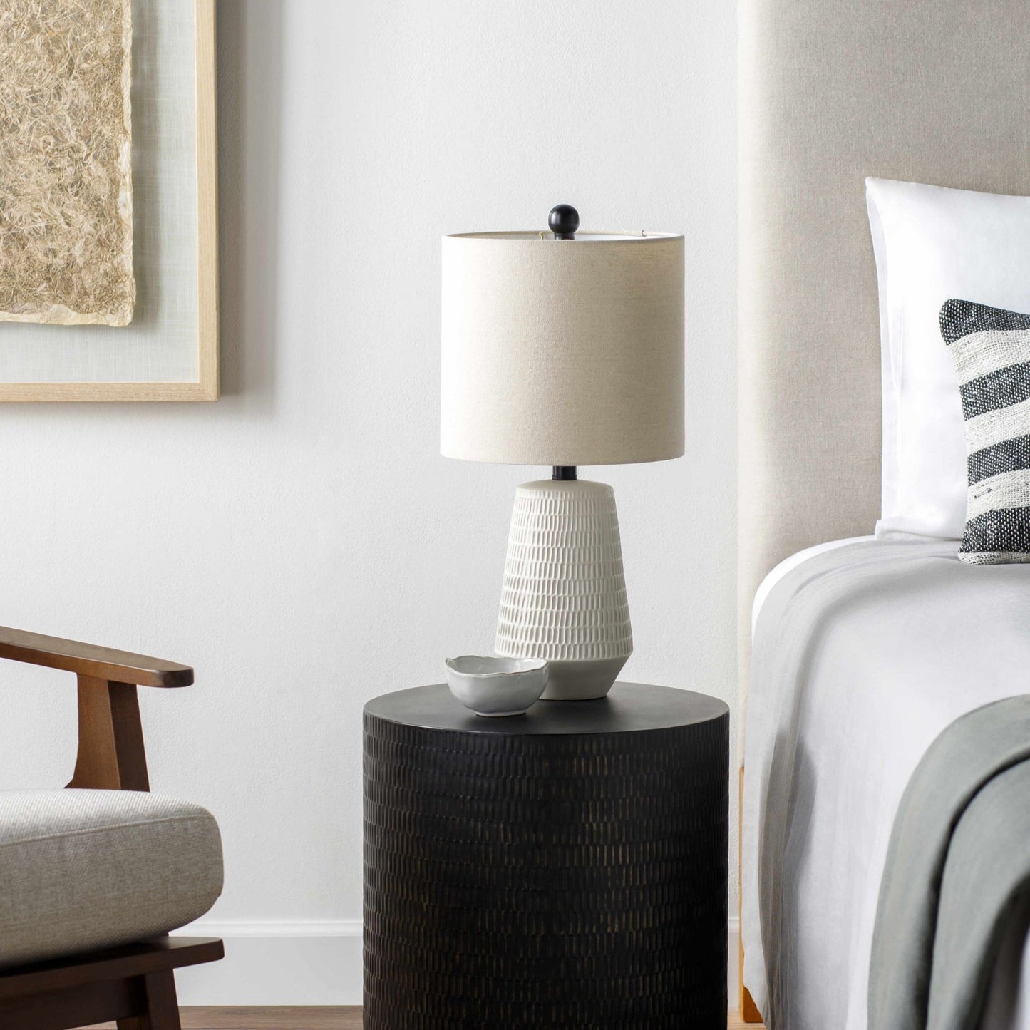 Berehomet Cream Table Lamp - Quahog Bay Bedding