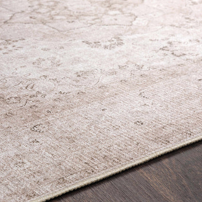 Bethany Vintage Flat Pile Washable Rug