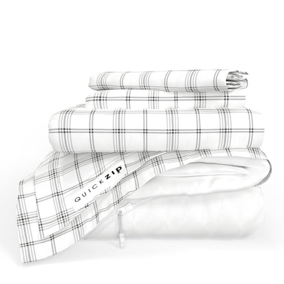 QuickZip Classic Bundle - Base & Sheet Set - Twilluxe Flannel