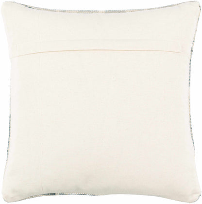 Bigaa Teal Medallion Throw Pillow