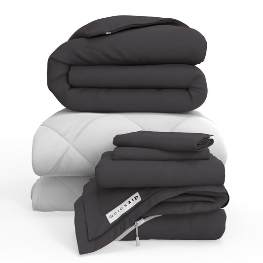 QuickZip Fresh Bed Bundle - Percale