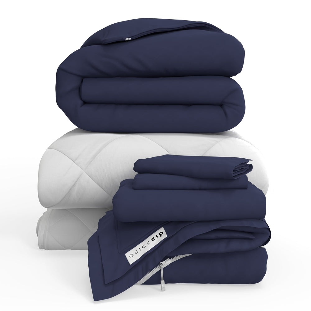 QuickZip Fresh Bed Bundle - Percale