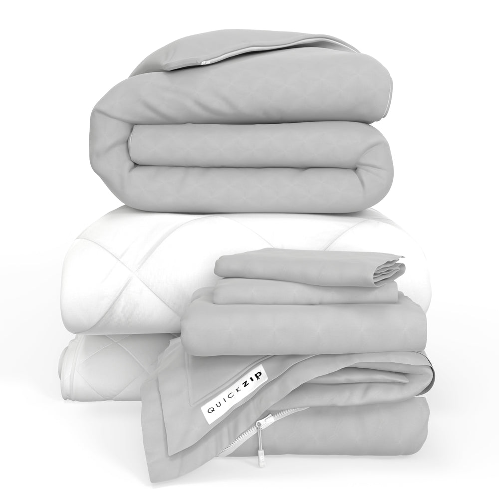 QuickZip Fresh Bed Bundle - Percale