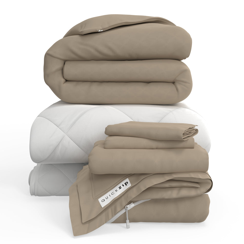 QuickZip Fresh Bed Bundle - Sateen