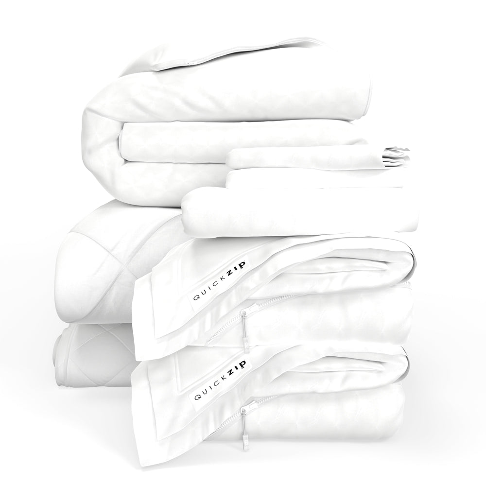 QuickZip Fresh Bed Bundle - Percale