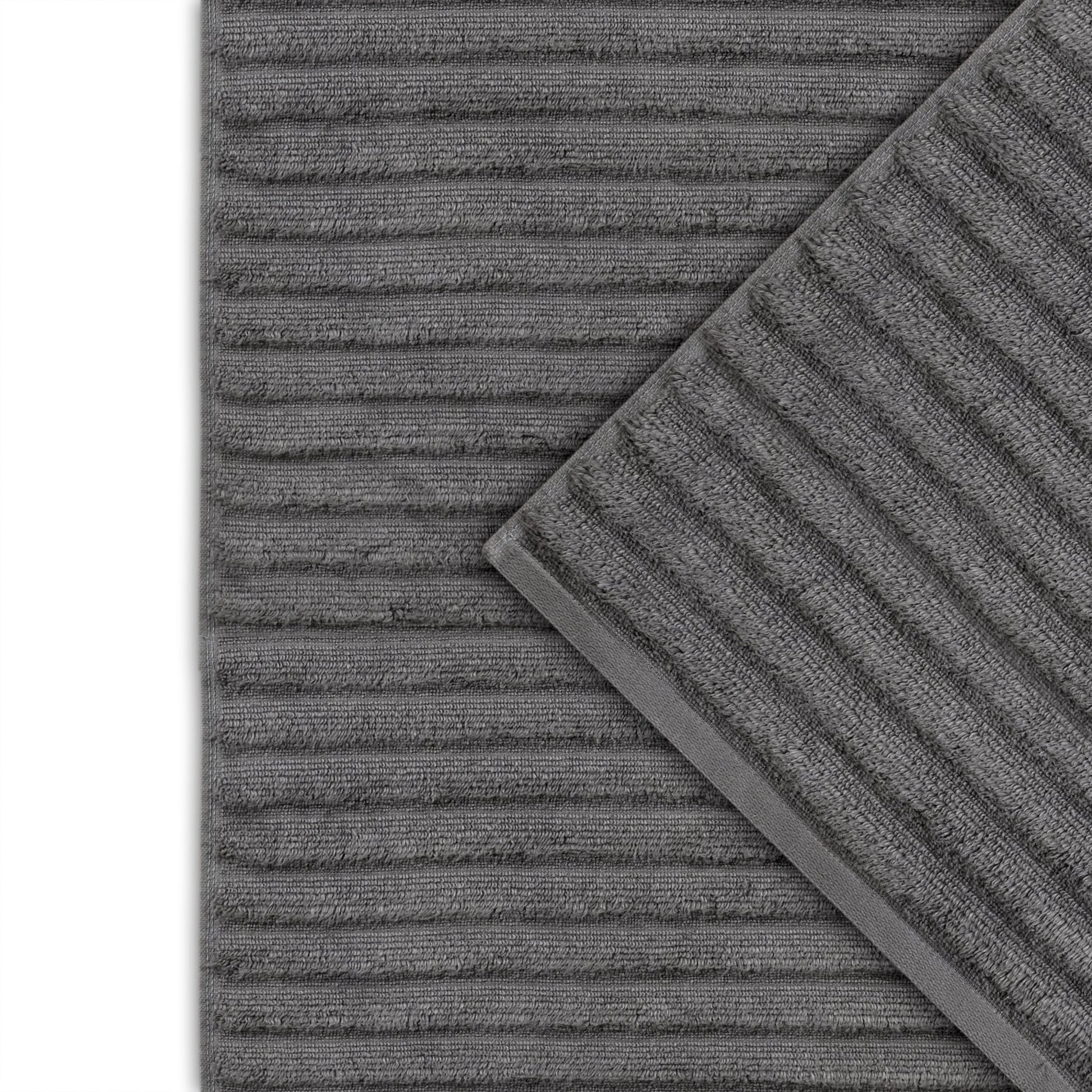 Bibb Home 6 Piece Ribbed Egyptian Cotton Towel Set - Quahog Bay Bedding