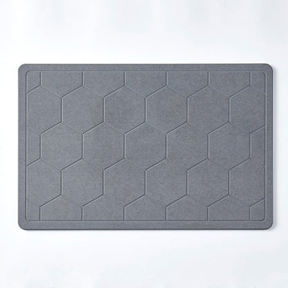 Bibb Home Diatomaceous Earth Stone Bath Mat - Quahog Bay Bedding
